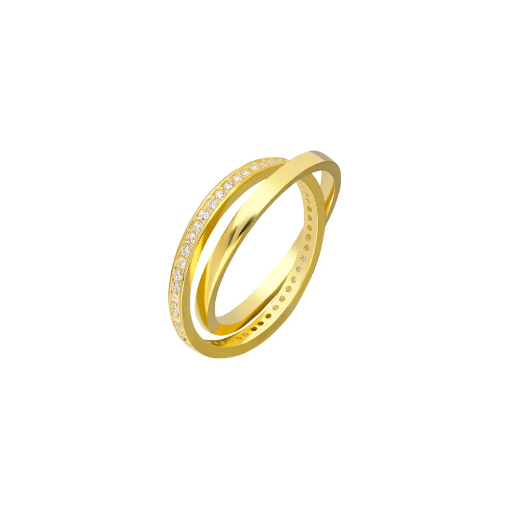 Circle Zirkonia Ring (7038496505901)